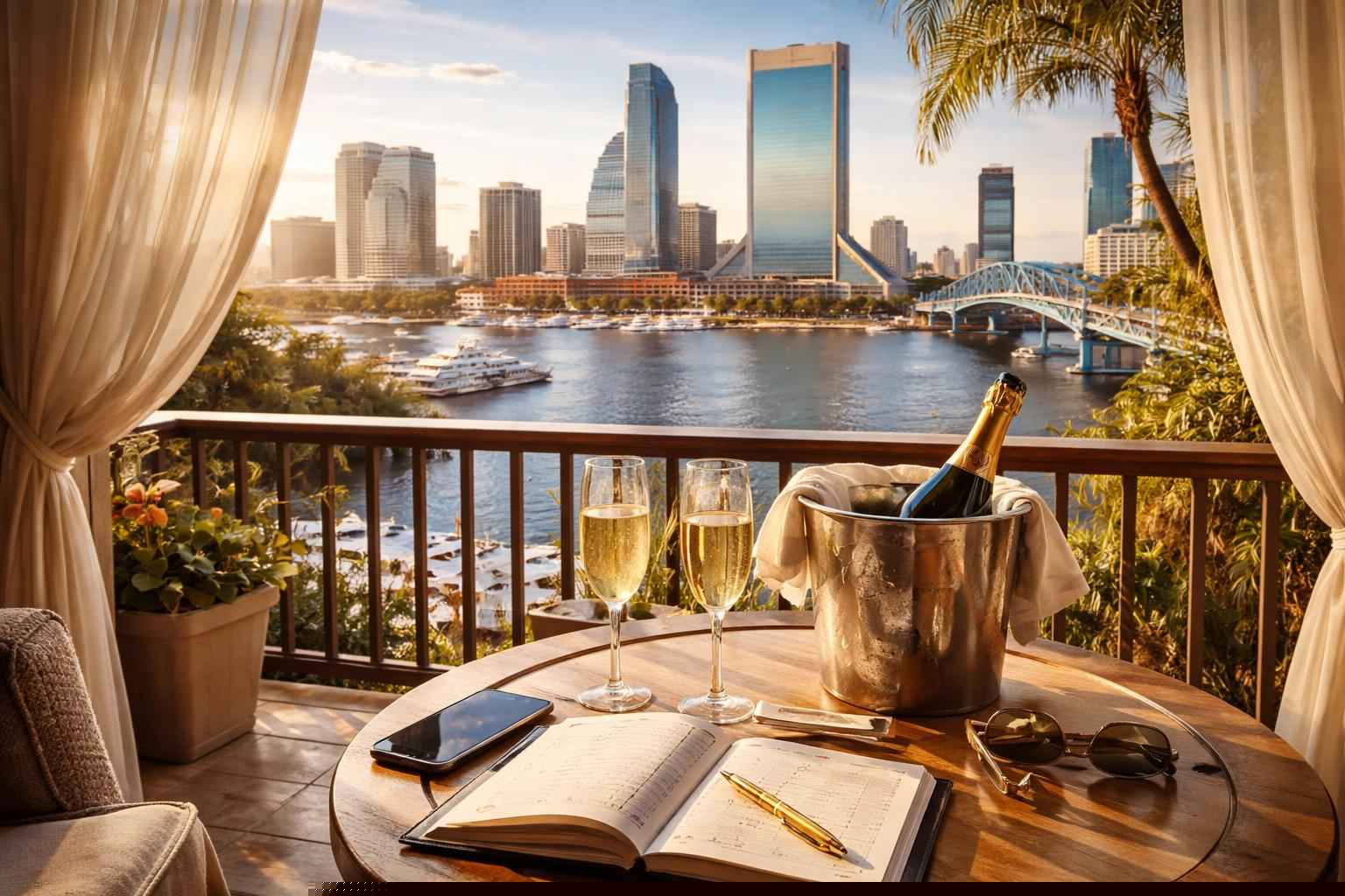 How far in advance should I reserve peak dates in Jacksonville Florida?