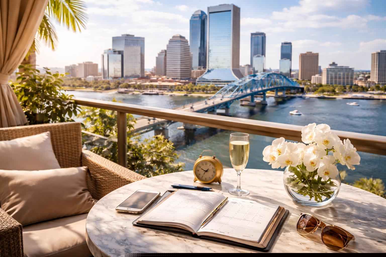 How far in advance should I reserve peak dates in Jacksonville Florida?