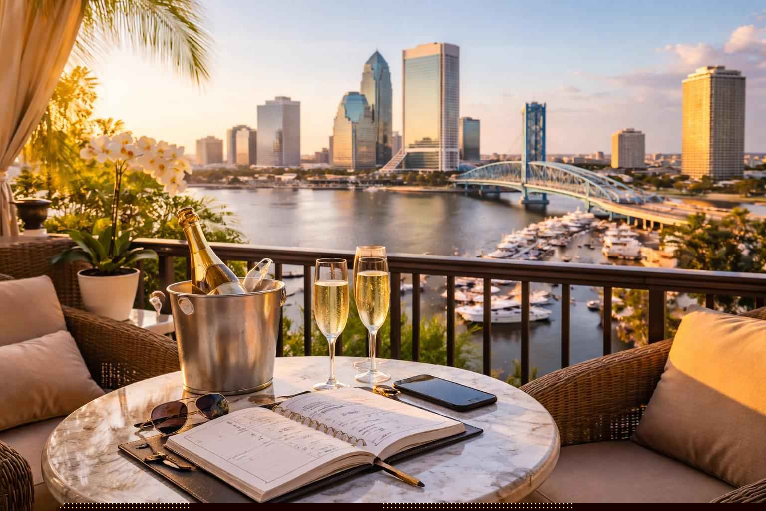 How far in advance should I reserve peak dates in Jacksonville Florida?