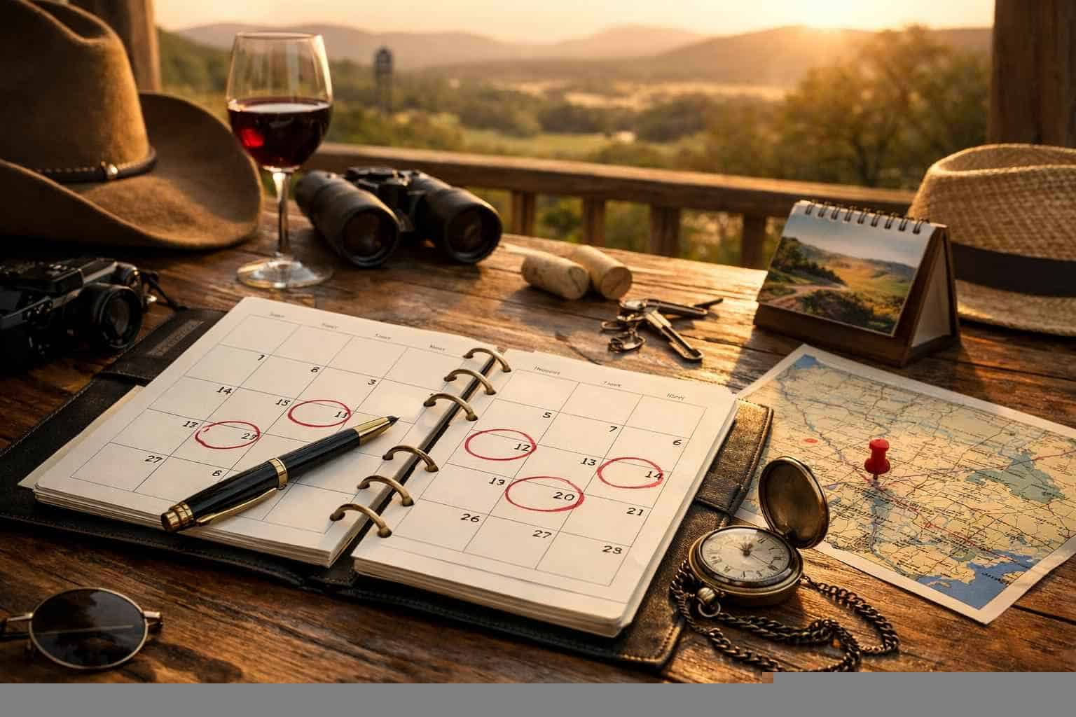 How Far in Advance Should I Reserve Peak Dates in Johnson City Texas