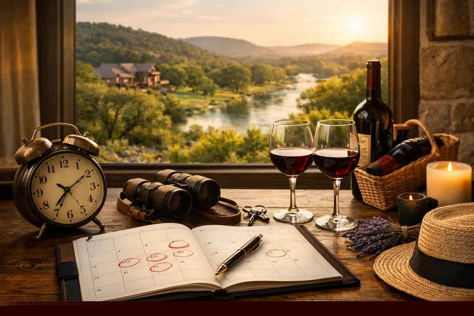 How Far In Advance Should I Reserve Peak Dates In Kerrville Texas?