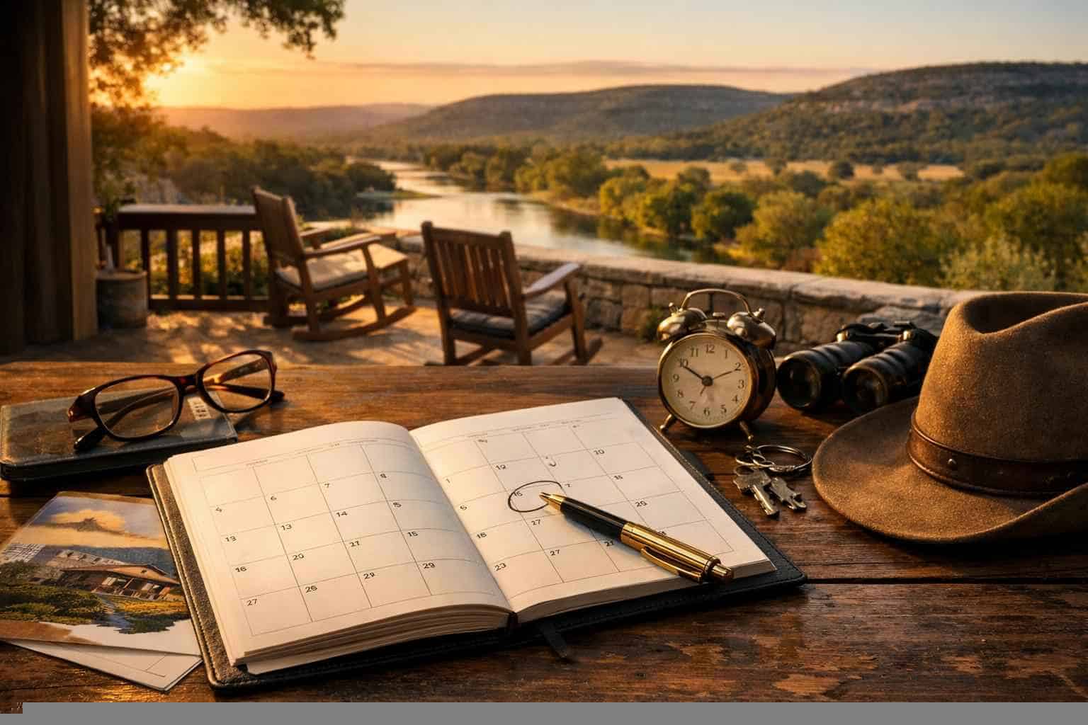 How Far In Advance Should I Reserve Peak Dates In Kerrville Texas?