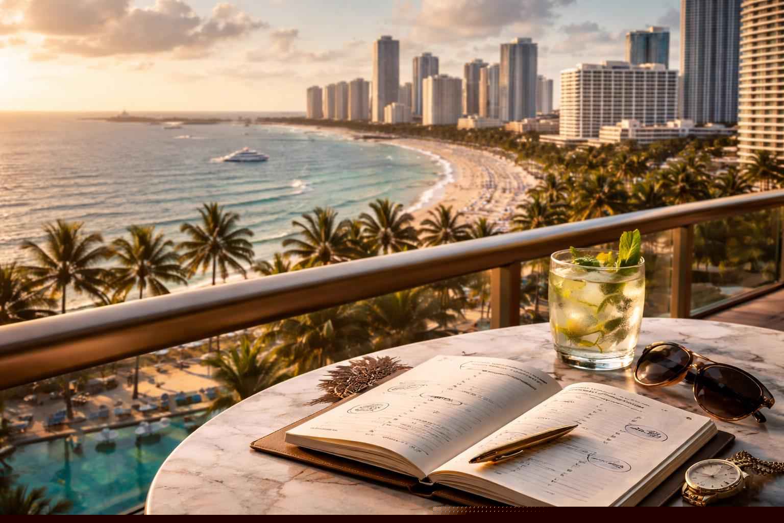 How far in advance should I reserve peak dates in Miami Florida?