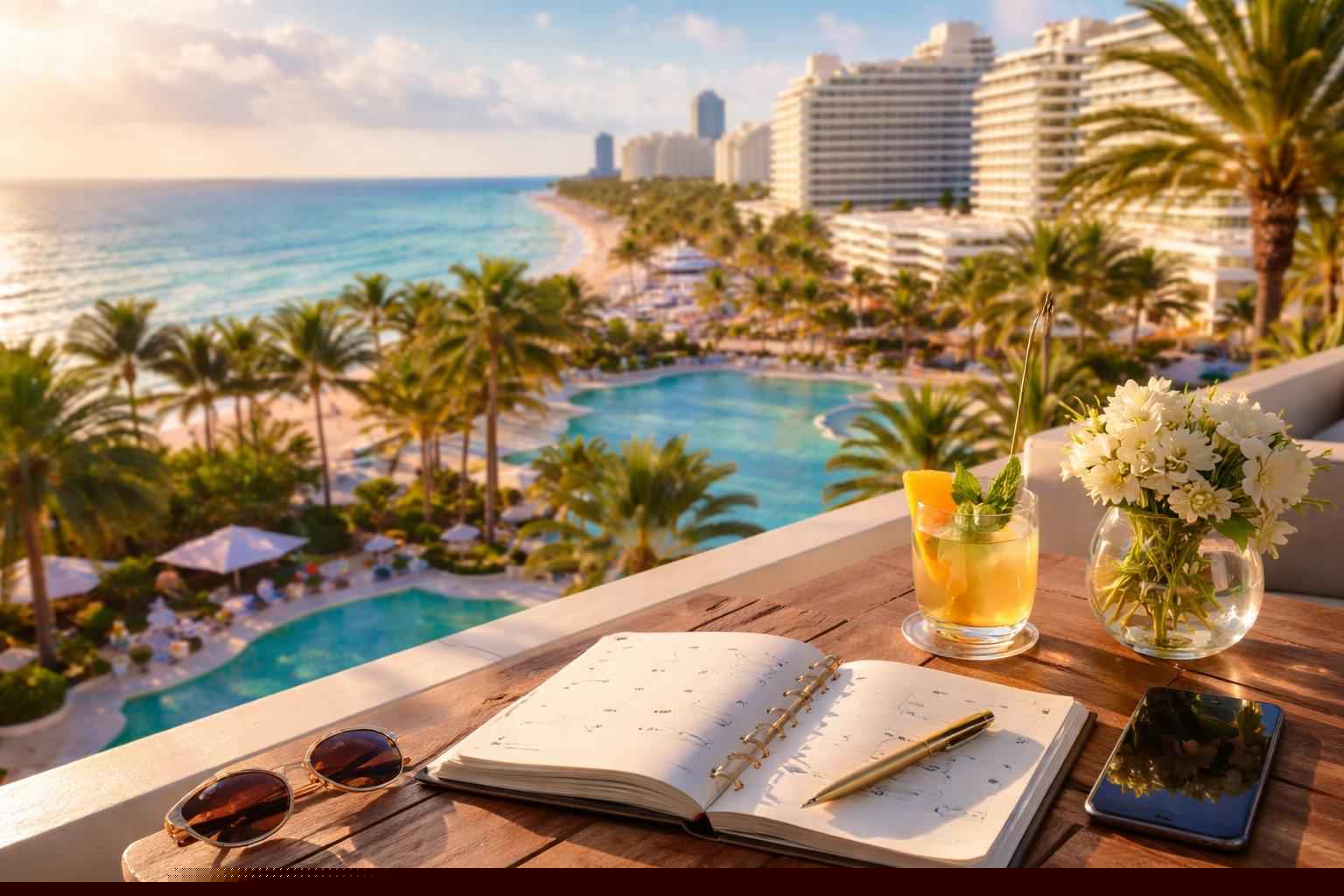 How far in advance should I reserve peak dates in Miami Florida?
