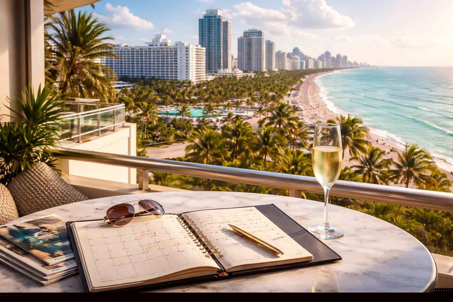 How Far In Advance Should I Reserve Peak Dates In Miami Florida?