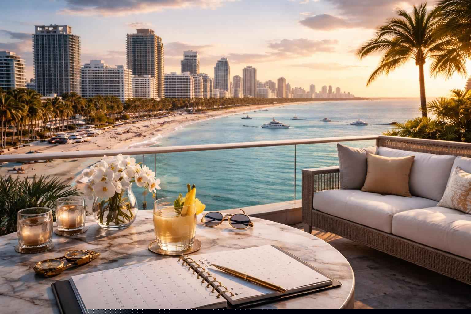 How Far In Advance Should I Reserve Peak Dates In Miami Florida?