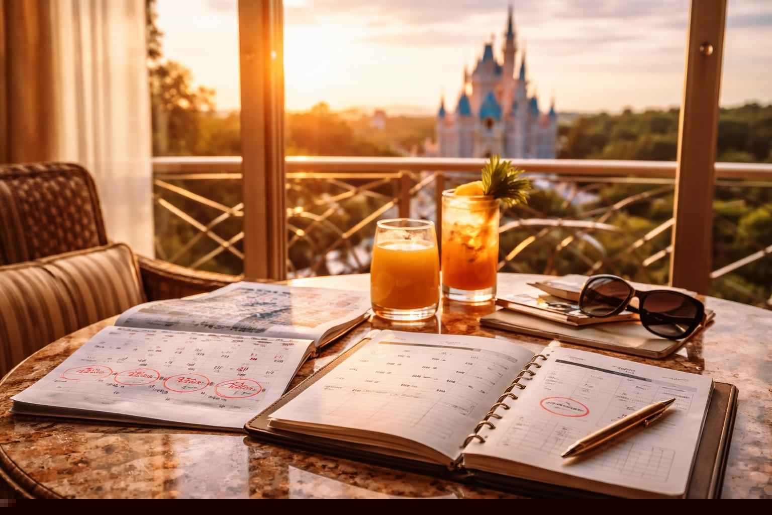 How far in advance should I reserve peak dates in Orlando Florida?