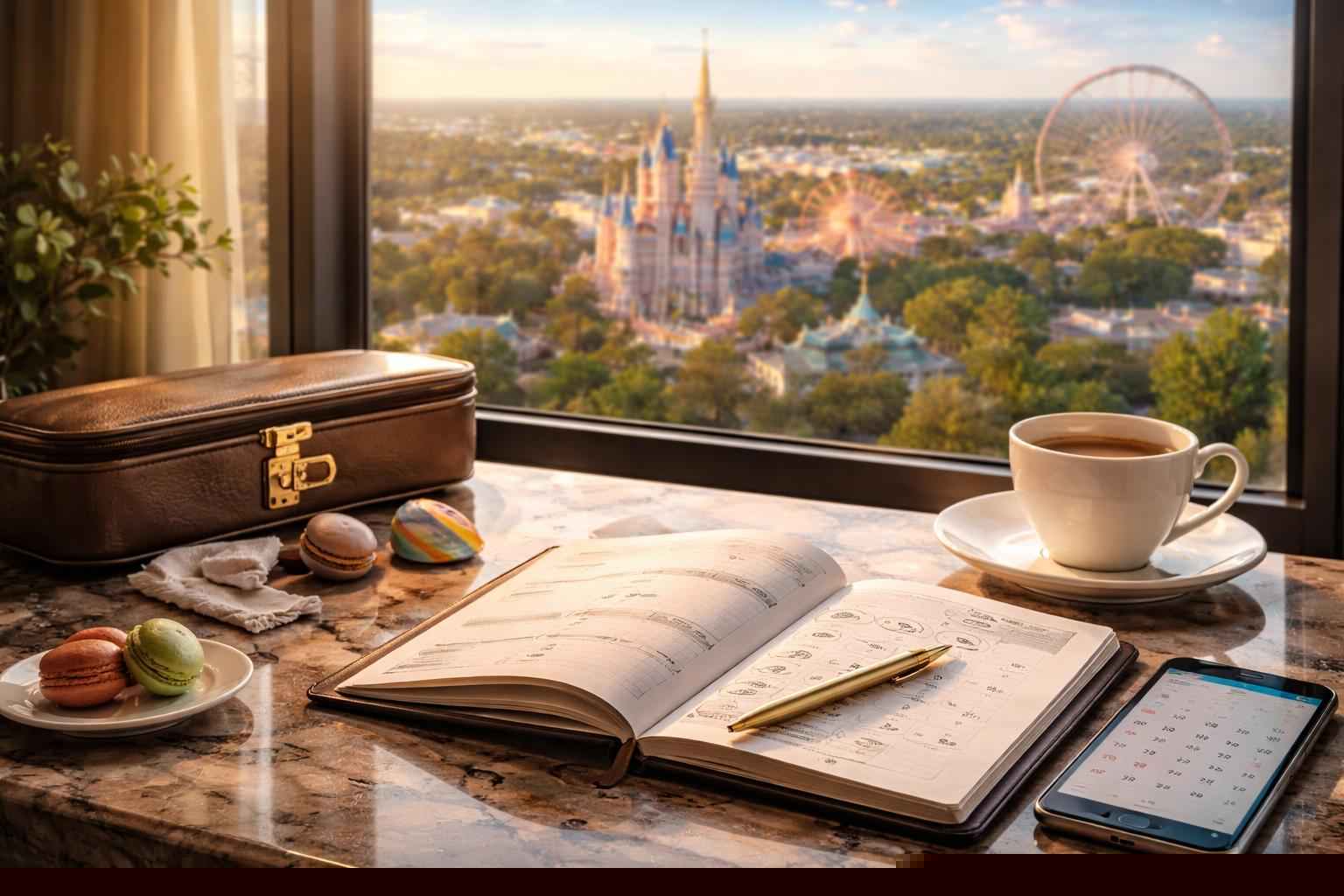 How far in advance should I reserve peak dates in Orlando Florida?