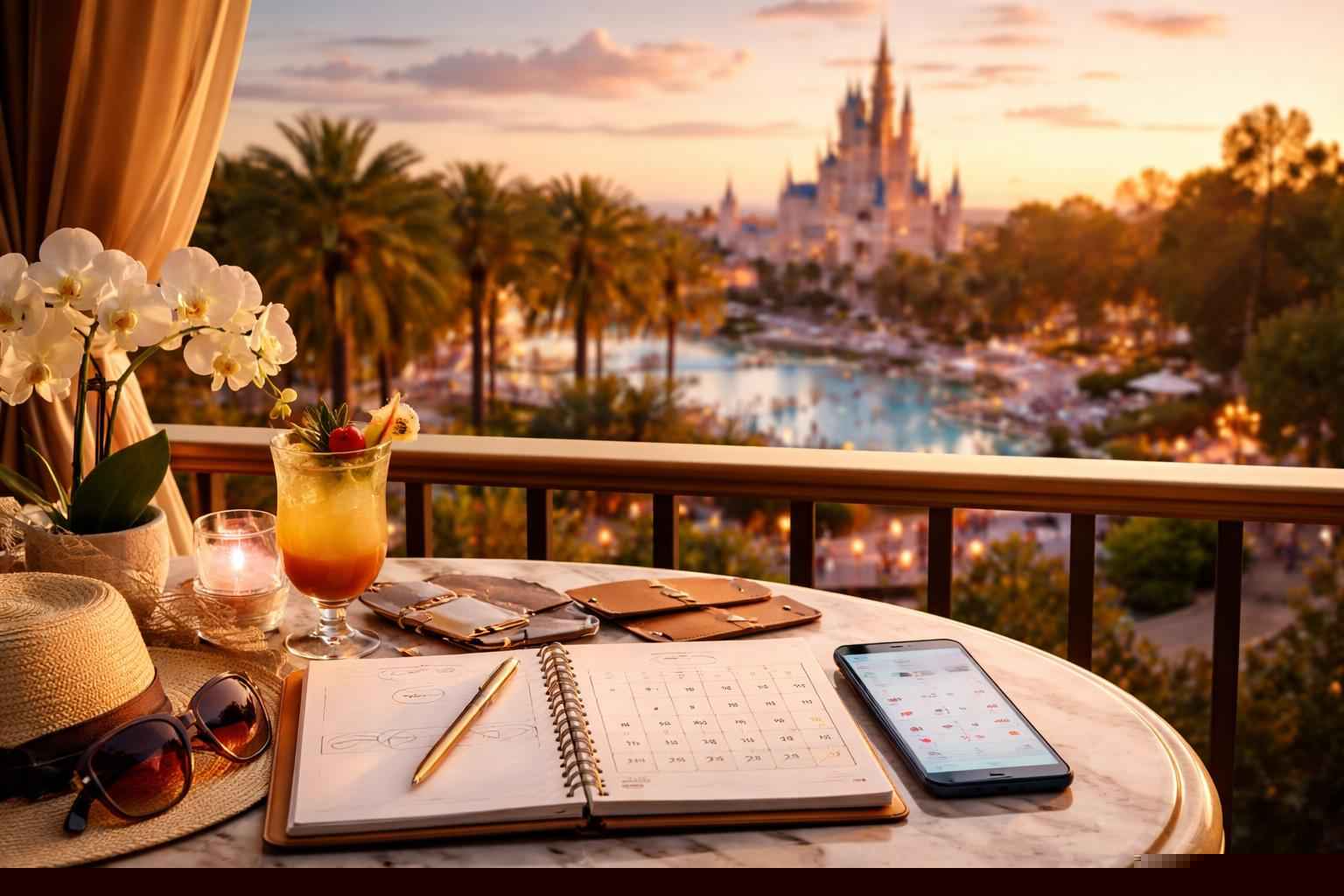 How far in advance should I reserve peak dates in Orlando Florida?
