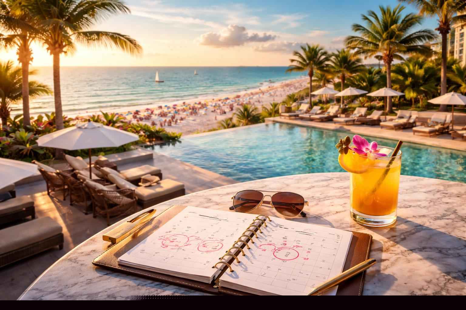 How far in advance should I reserve peak dates in St. Petersburg Florida?