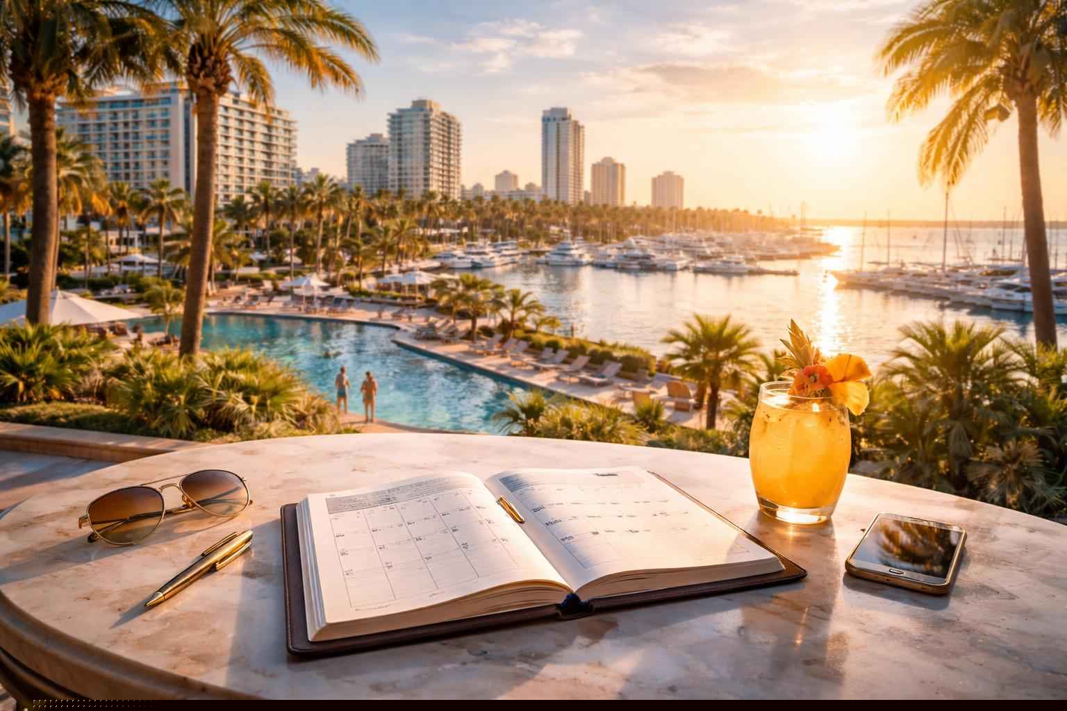 How far in advance should I reserve peak dates in St. Petersburg Florida