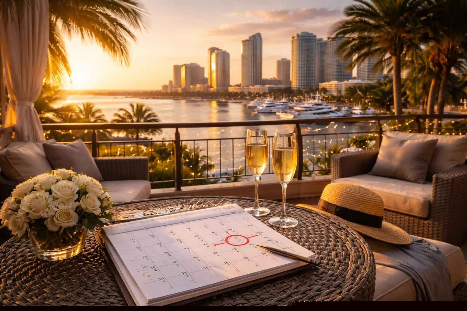 How far in advance should I reserve peak dates in Tampa Florida?