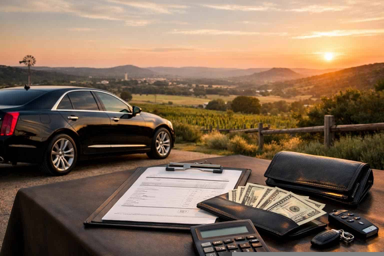 How Much Does a Black Car Service Cost in Johnson City Texas?