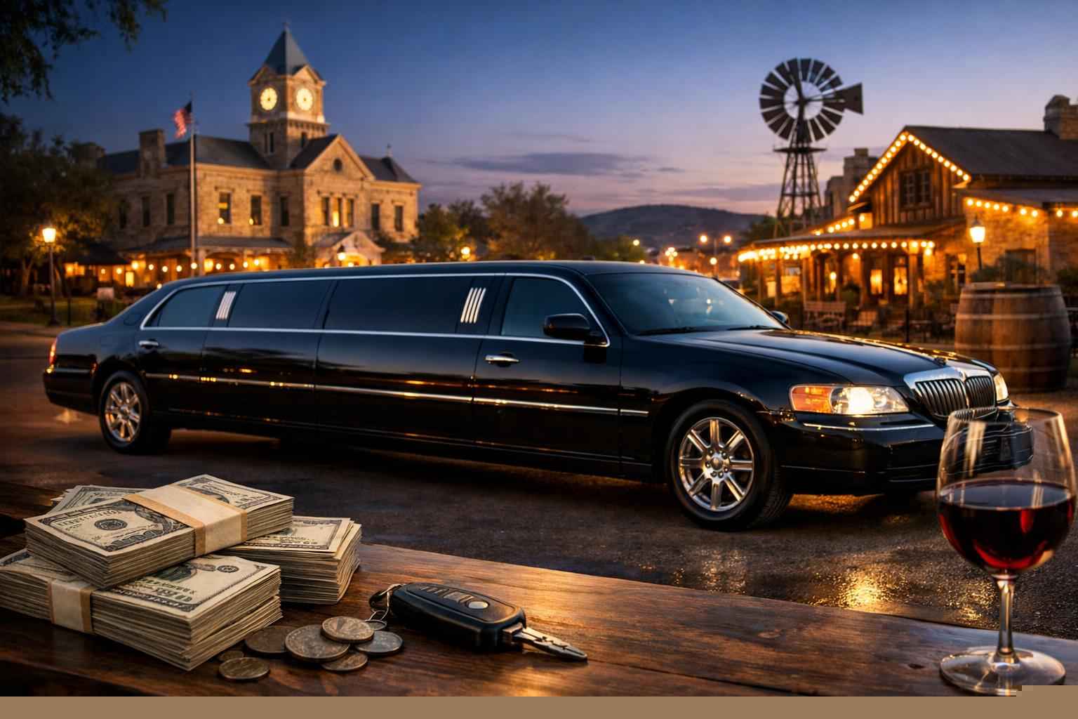 How Much Does a Black Limo Rental Cost in Fredericksburg Texas