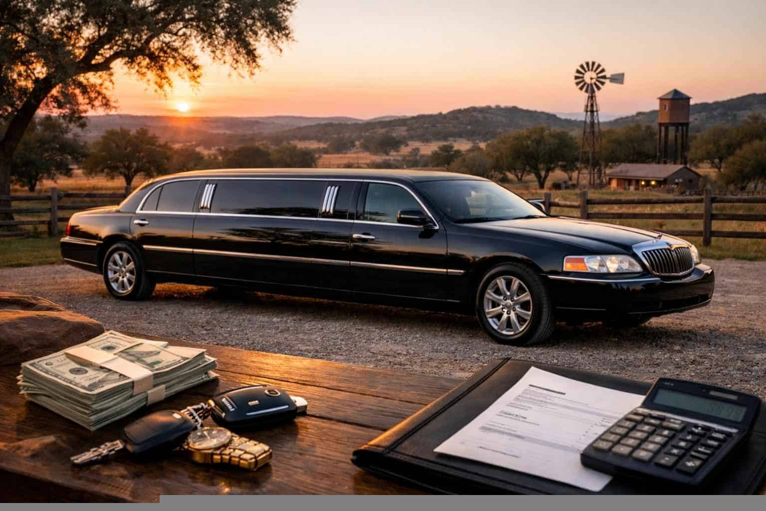 How Much Does a Black Limo Rental Cost in Johnson City Texas