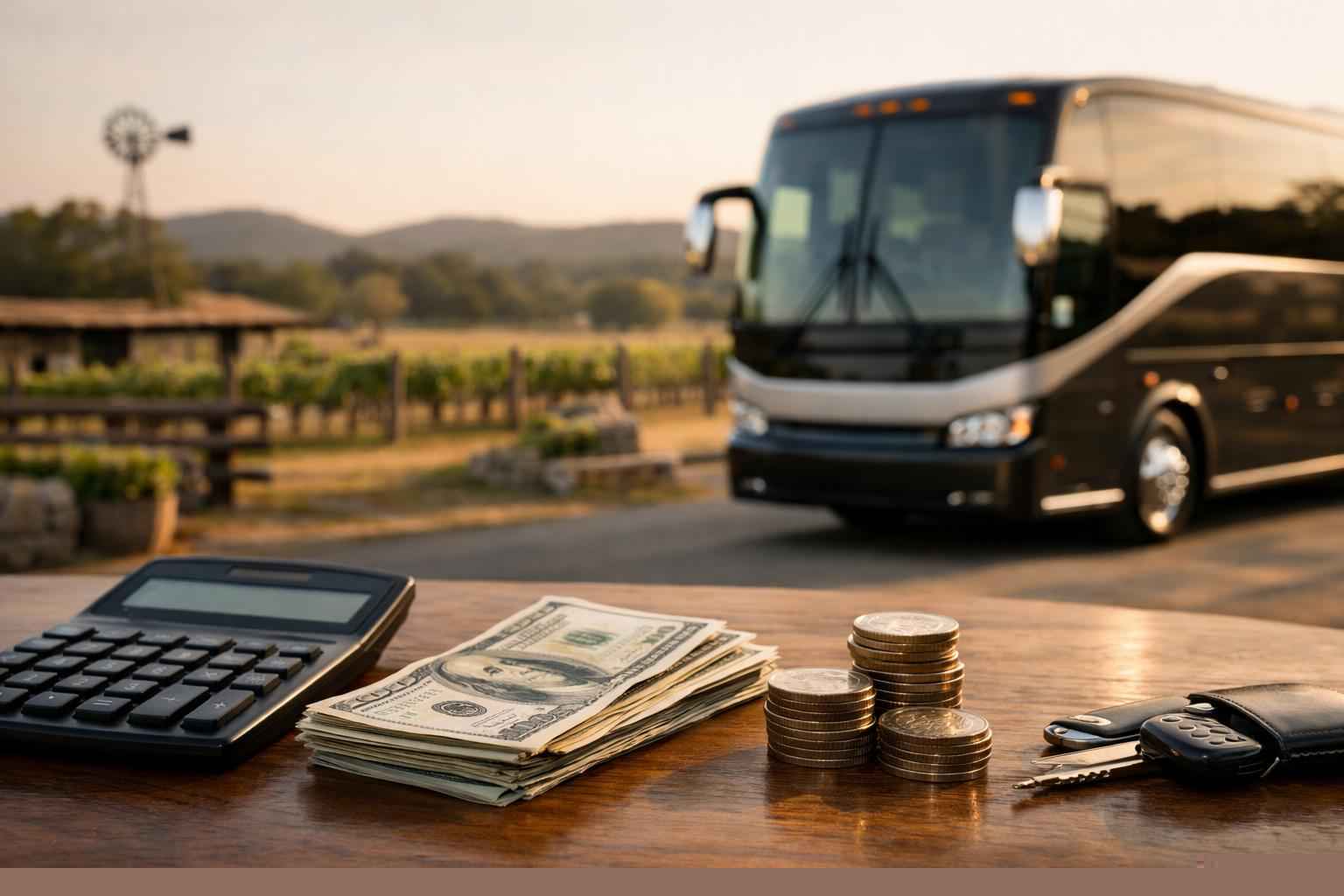 How Much Does a Bus Rental Cost in Fredericksburg TX?