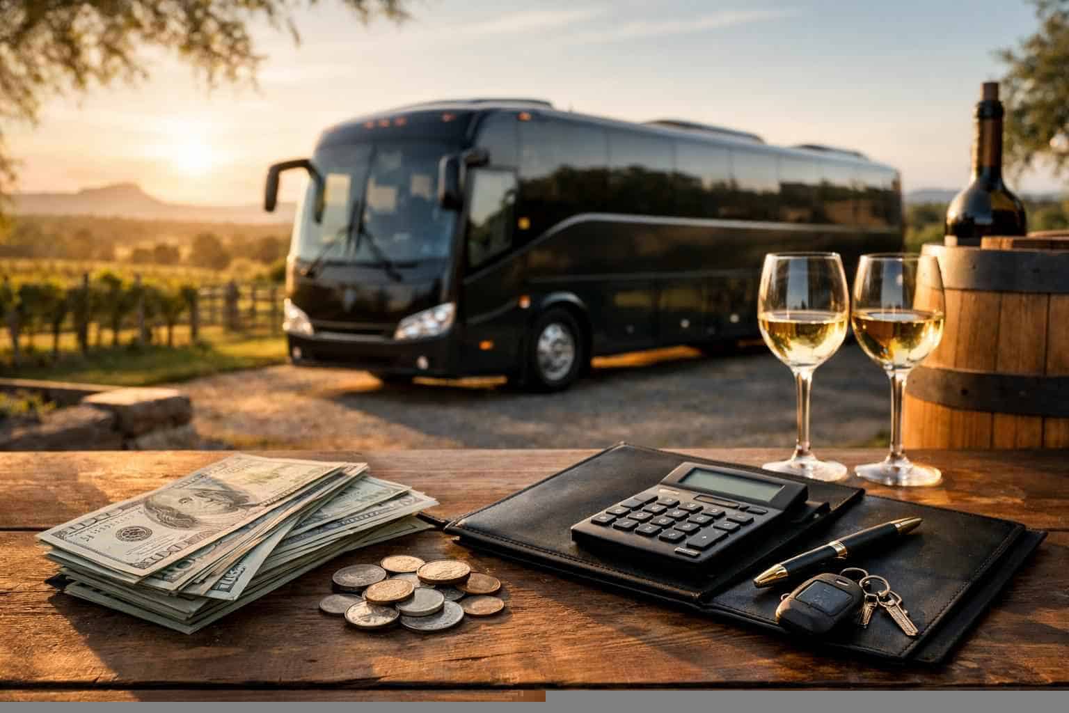 How Much Is Bus Rental in Johnson City Texas?