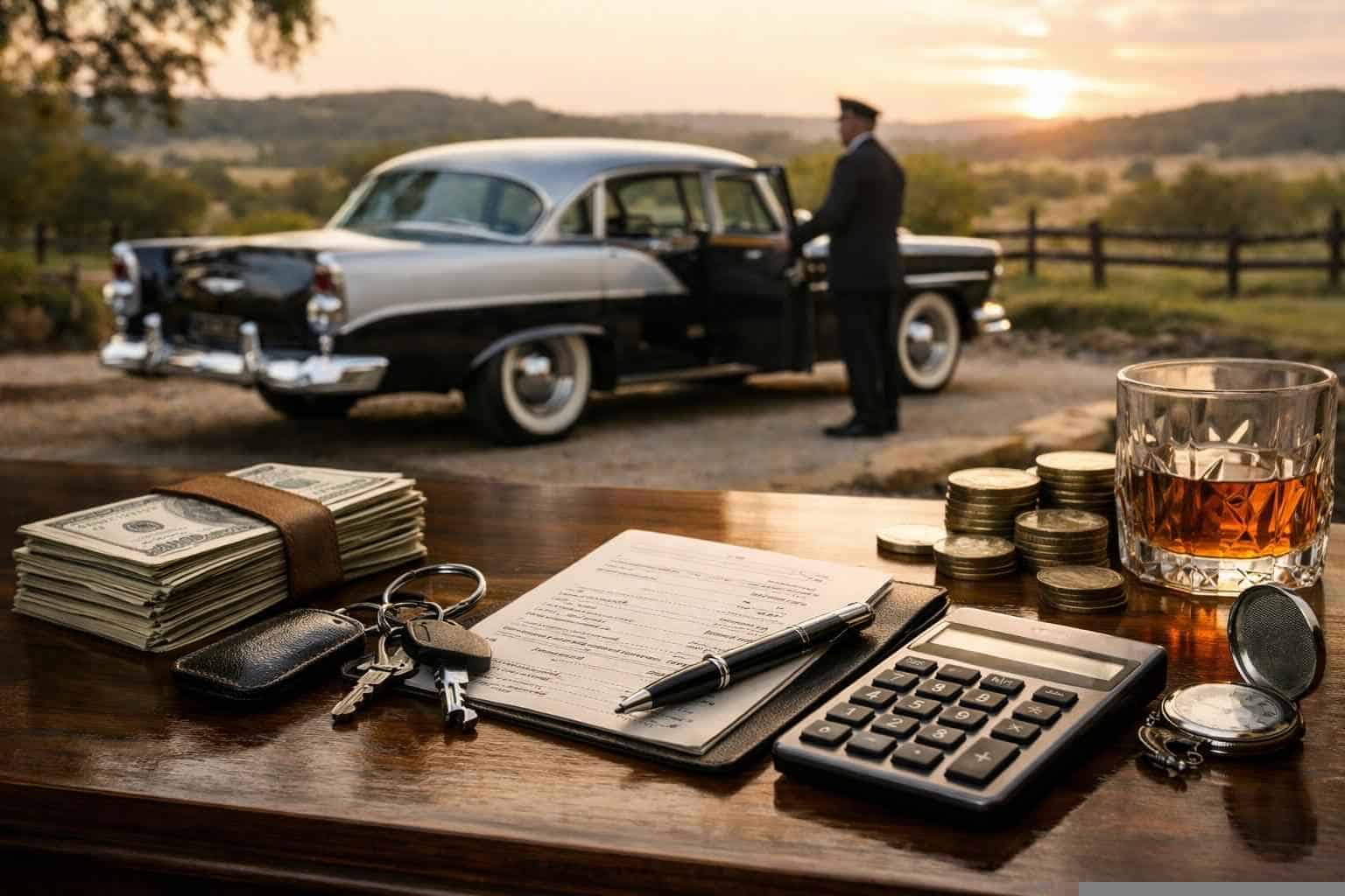 How Much Does Classic Car Chauffeur Service Cost