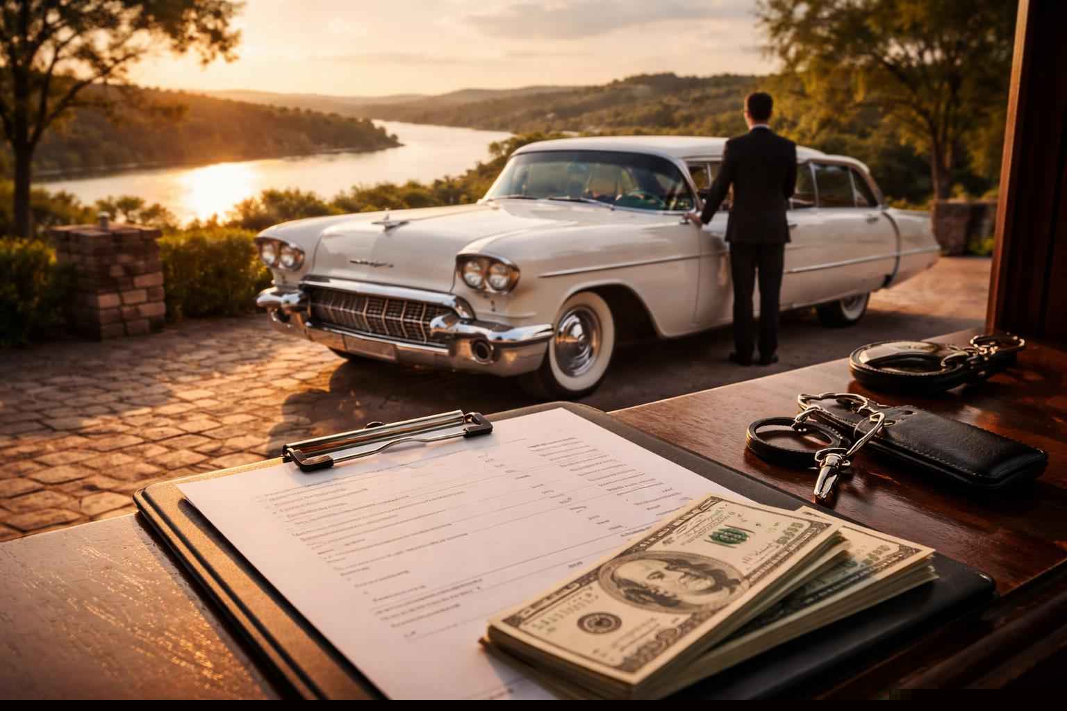 How Much Does A Classic Car Chauffeur Service Cost In Marble Falls Texas
