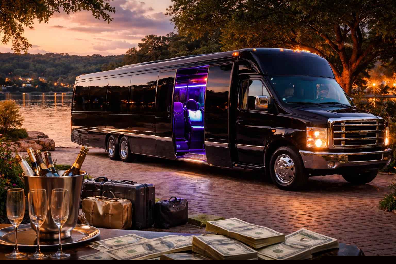 How Much Is A Marble Falls Party Bus Rental