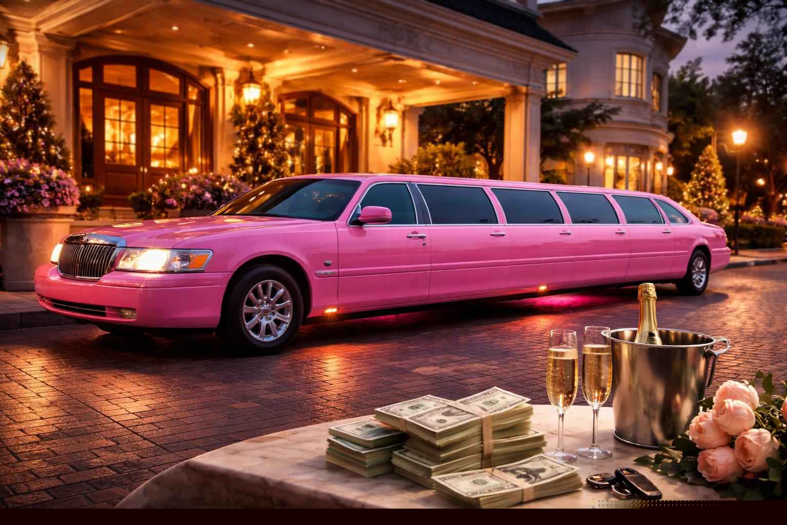 How Much Is A Pink Limo In Boerne Texas?