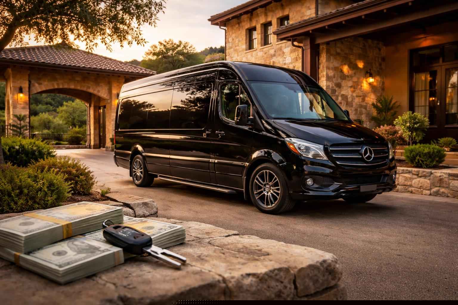How Much Is A Sprinter Van With Driver In Boerne?