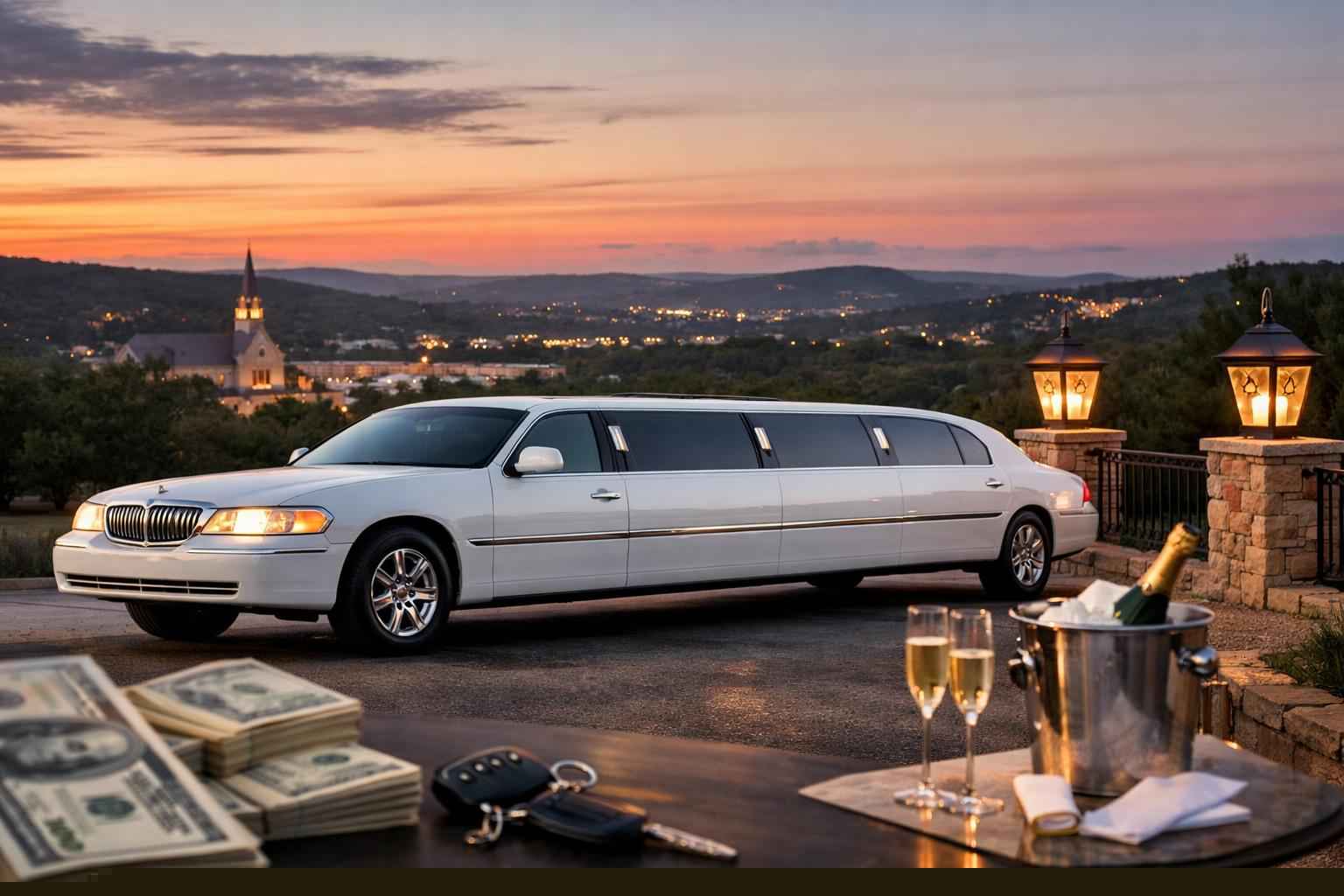 How Much Does A White Limo Rental Cost In Kerrville Texas?