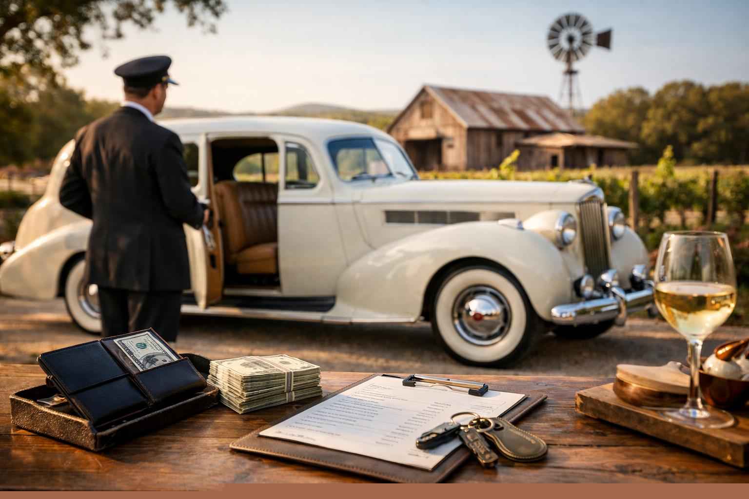 How Much Does Antique Vehicle Rental Cost?