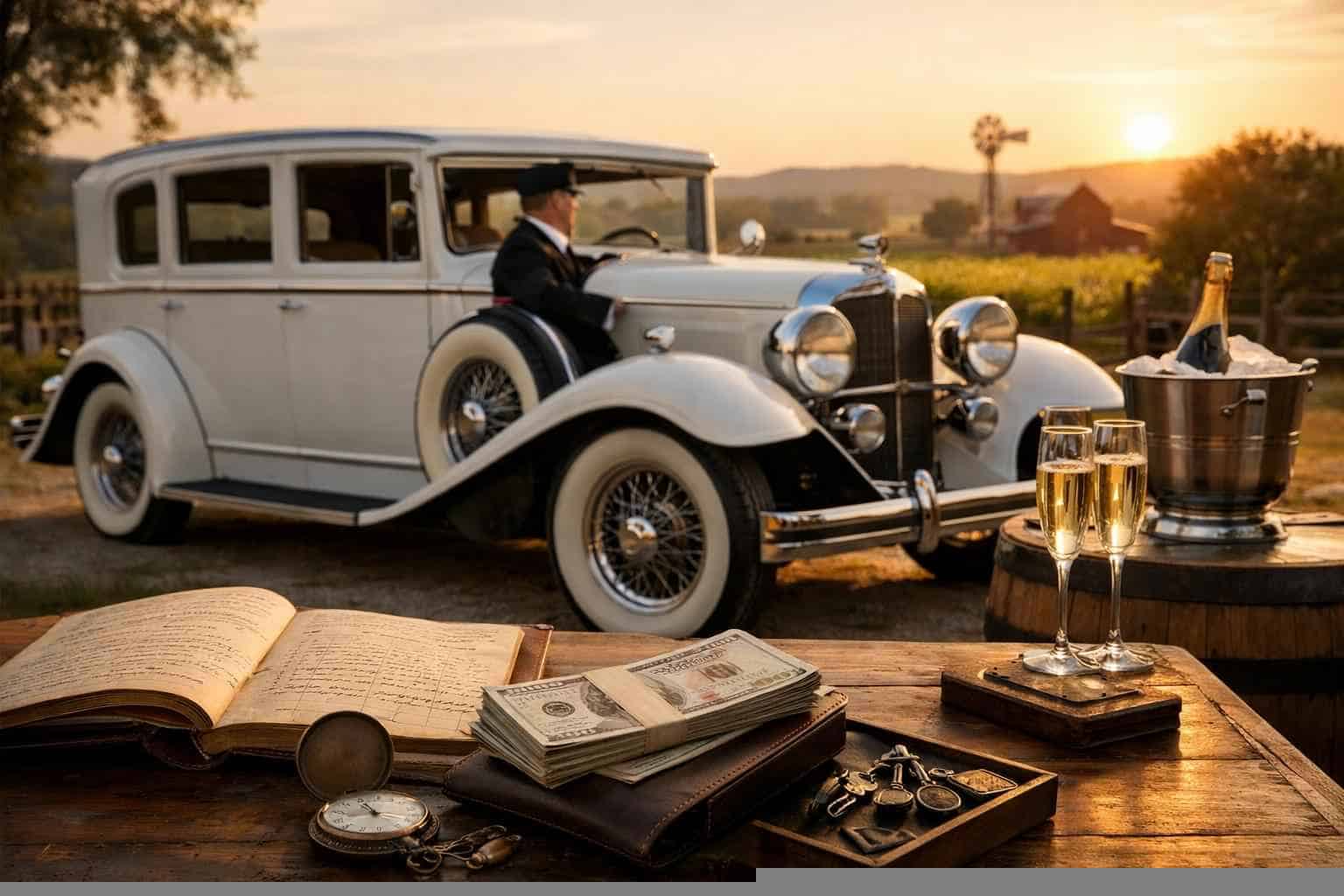 How Much Does Antique Car Rental Cost In Johnson City?