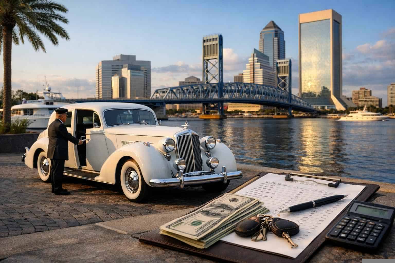 How Much Does Antique Vehicle Rental With Driver Cost In Jacksonville Florida