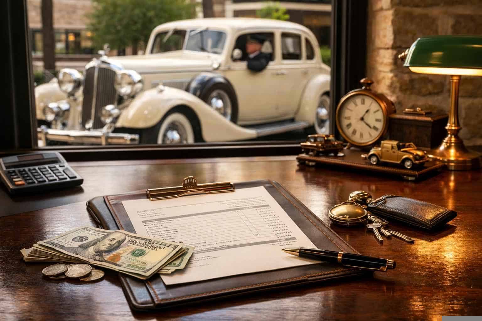 How Much Does Antique Vehicle Rental With Driver Cost In McKinney Texas