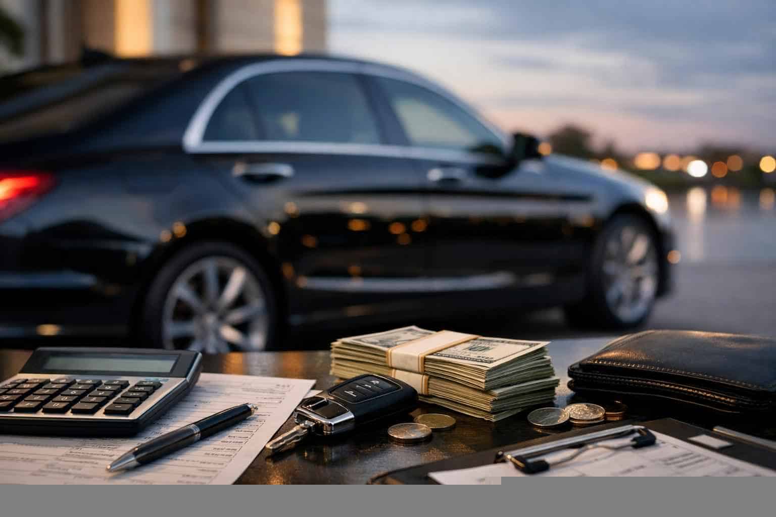 How much does black car service cost in McKinney Texas?