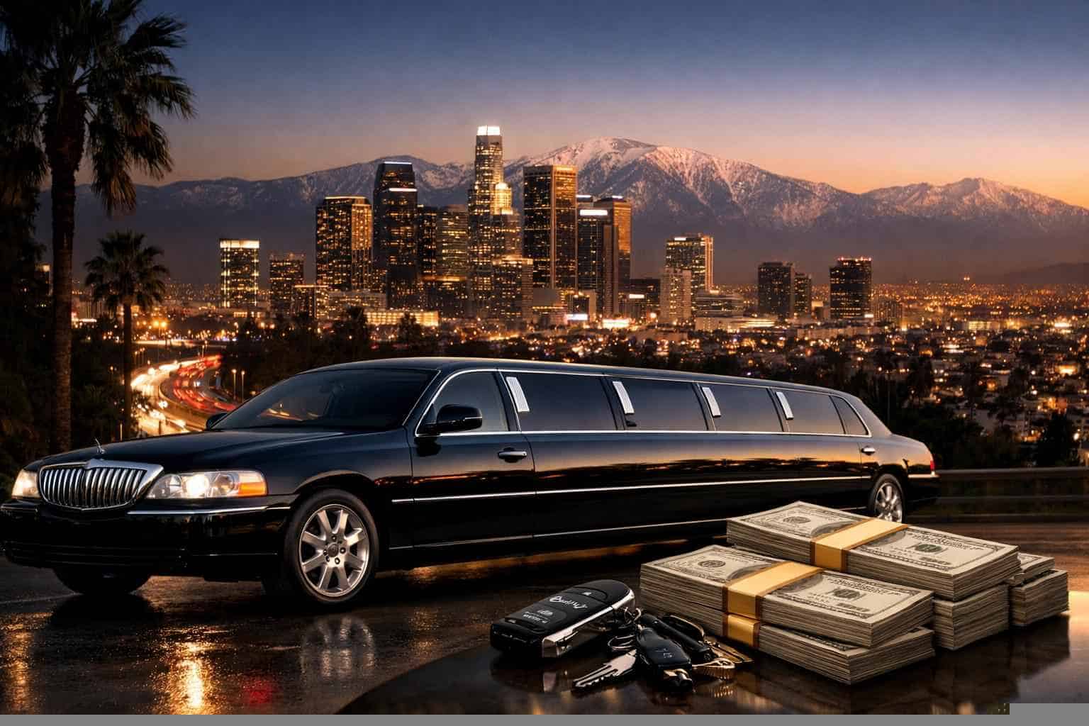 How Much Does Black Limo Rental Cost in Los Angeles California?
