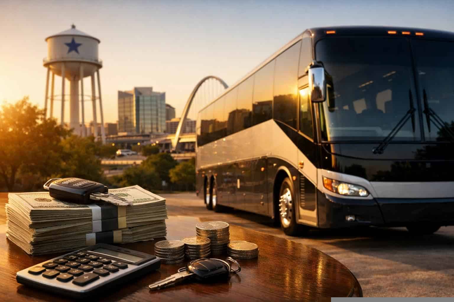 How Much Does Charter Bus Rental Cost In Frisco Texas