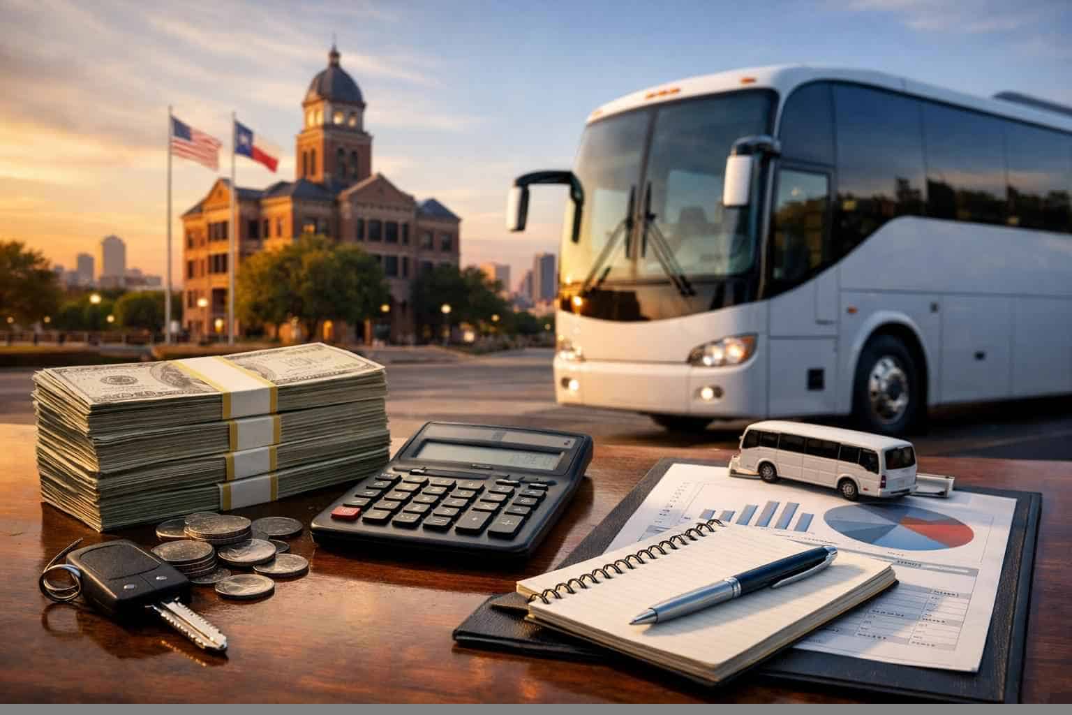 How Much Does Charter Bus Rental Cost In McKinney Texas