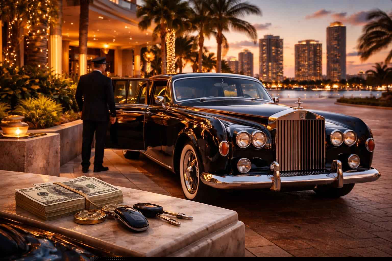 How Much Does Classic Car Chauffeur Service Cost In Miami Florida?