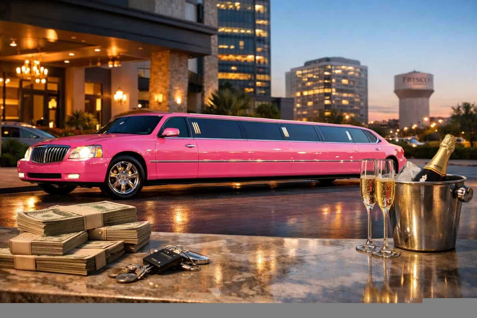 How Much Does Pink Limo Rental Cost In Frisco Texas?