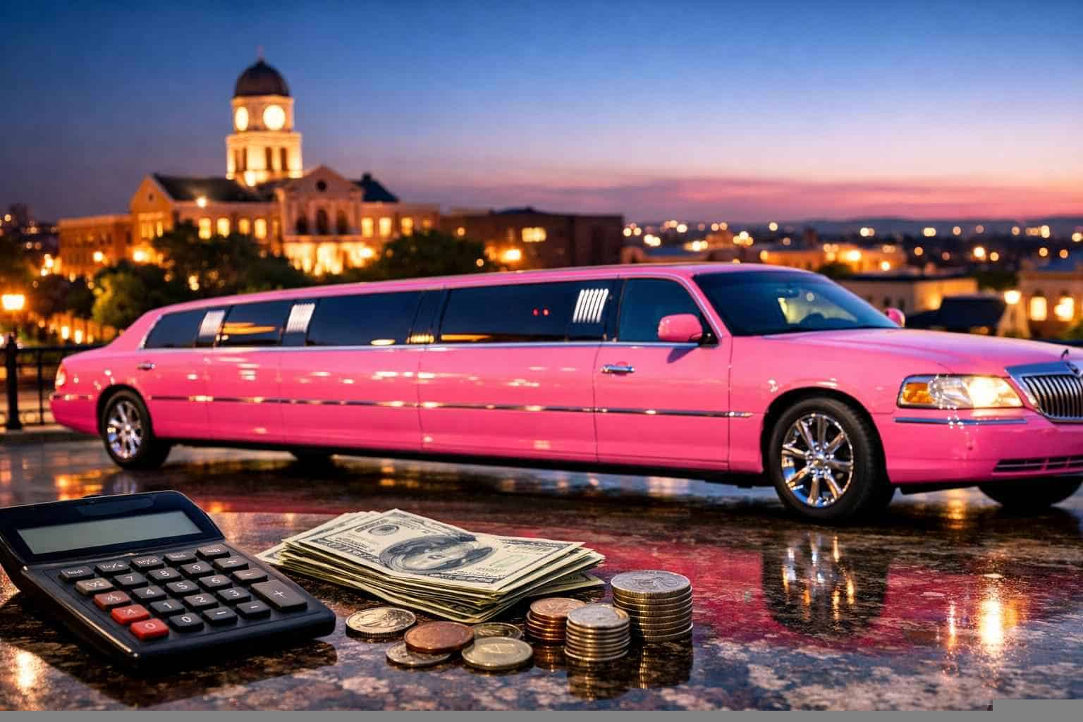 How Much Is Pink Limo Rental In McKinney?