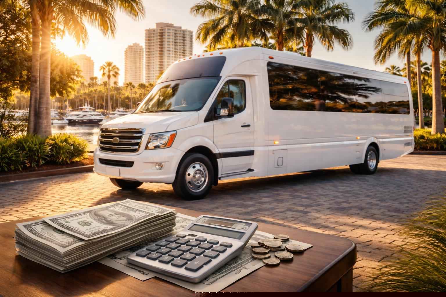 How much does shuttle bus rental cost in St. Petersburg Florida?