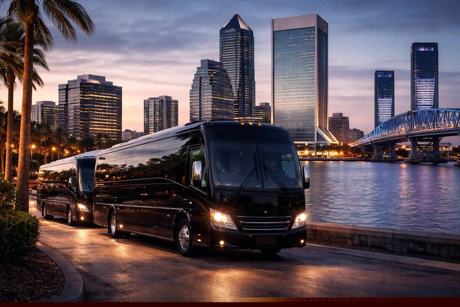 Jacksonville Florida Black Buses