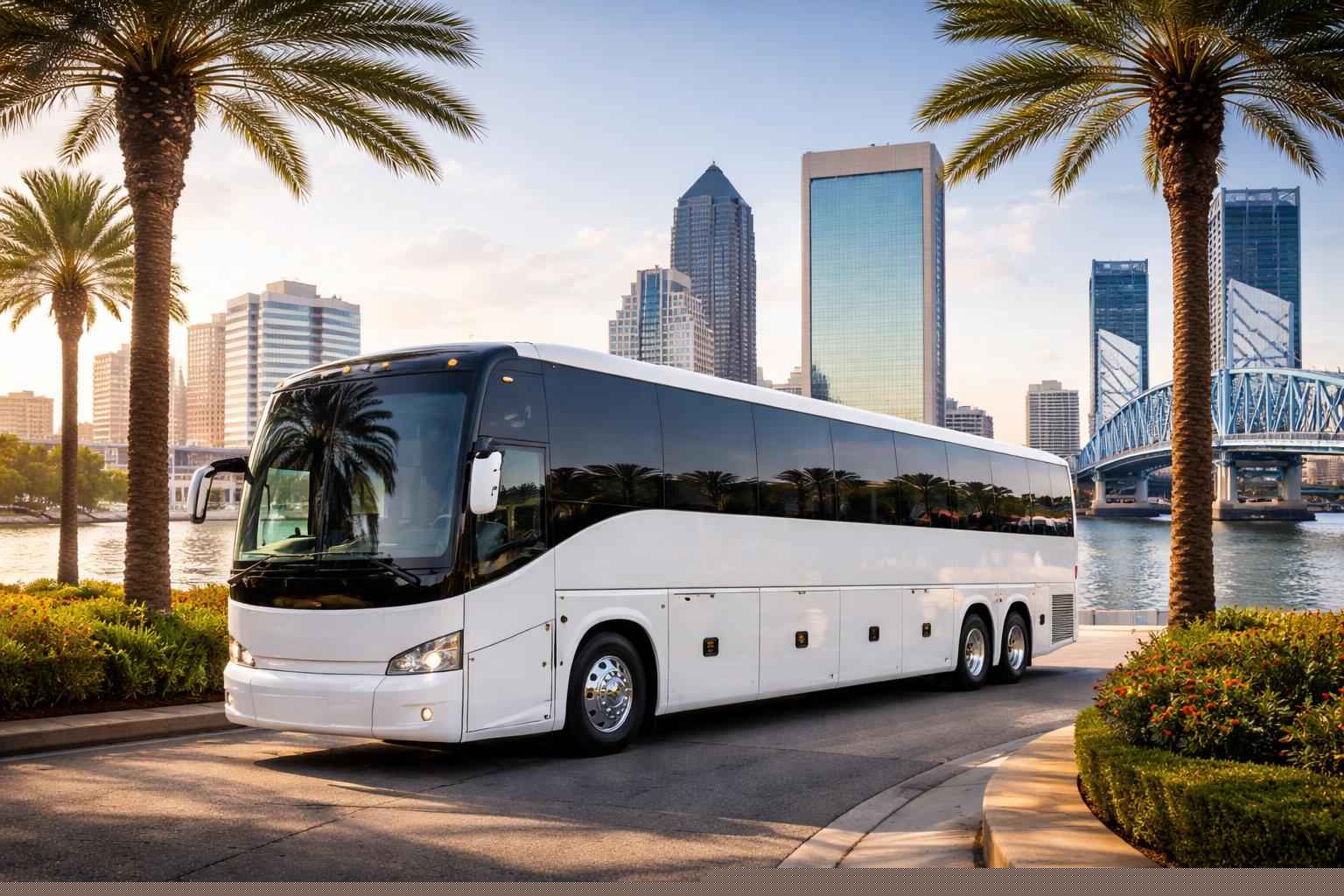 Jacksonville Florida White Bus Service