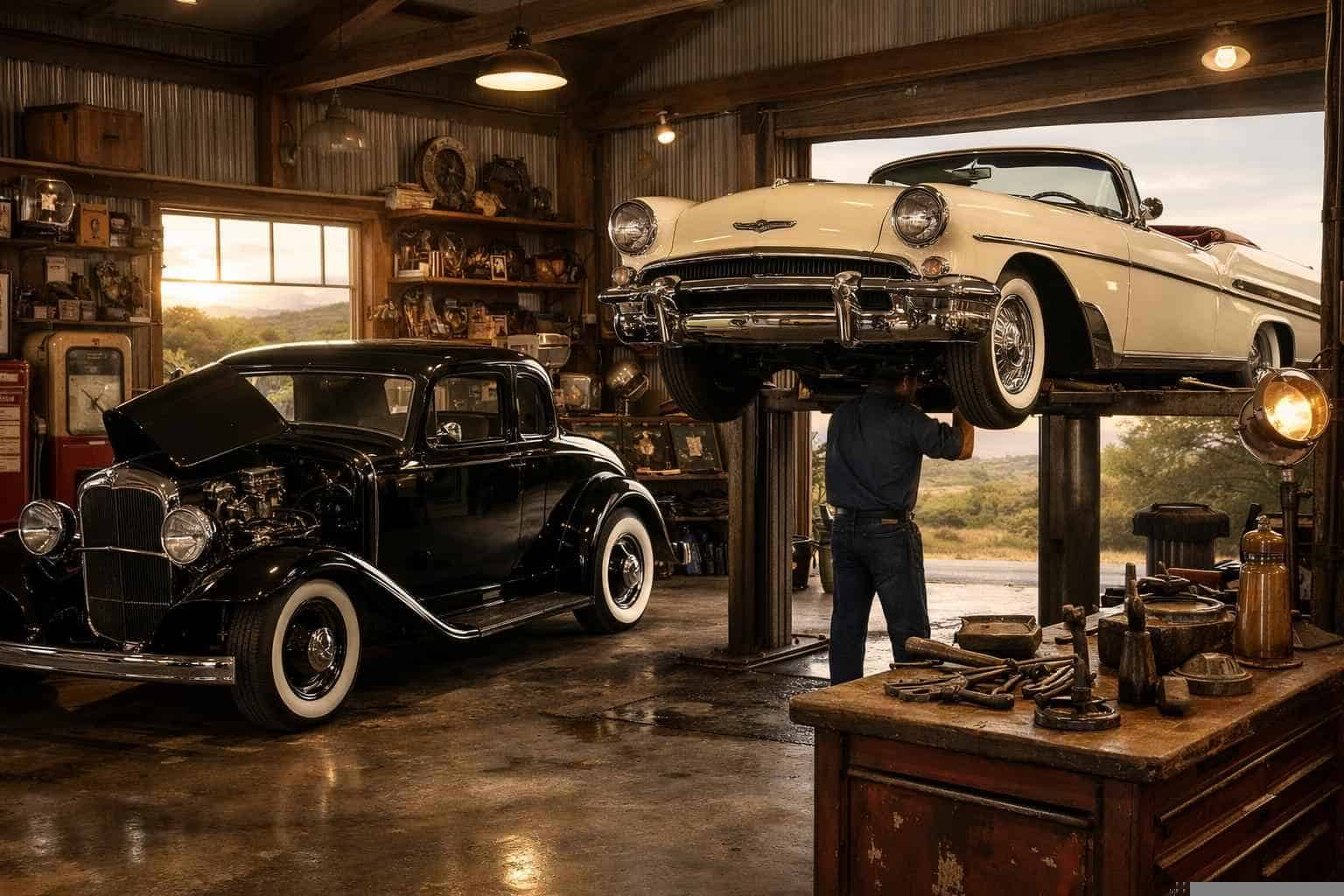 Chauffeured Antique Car Service In Johnson City