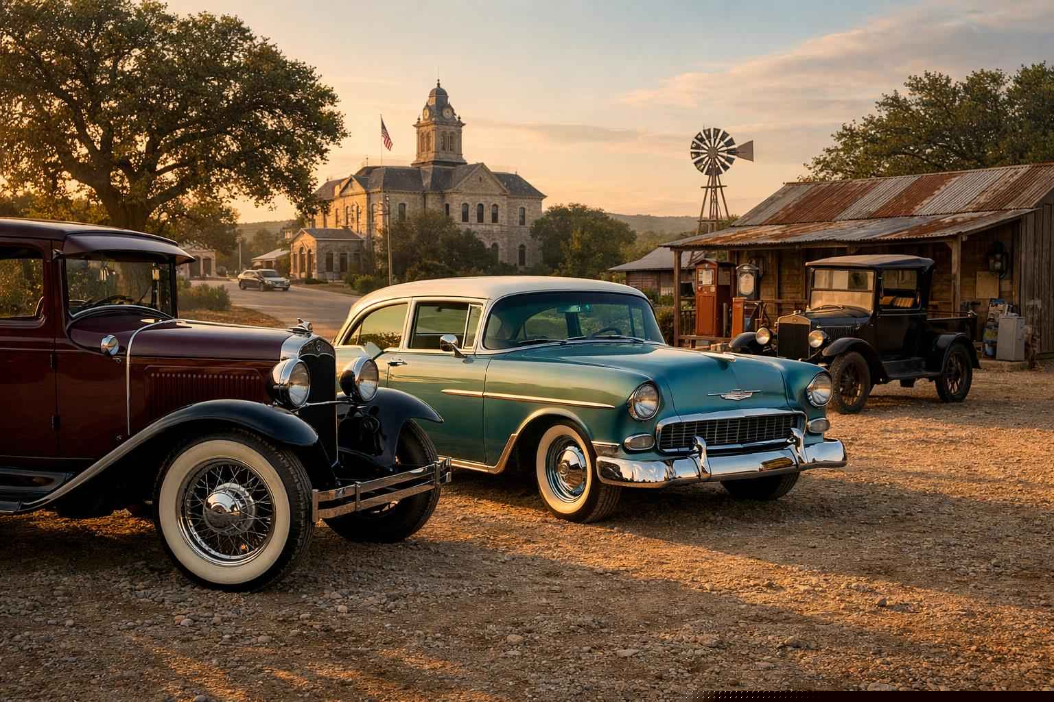 Classic And Antique Vehicles For Local Events