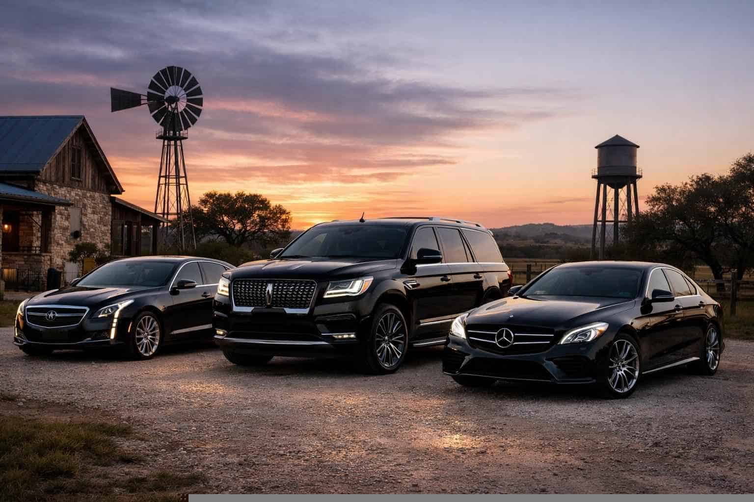 Johnson City Texas Black Cars