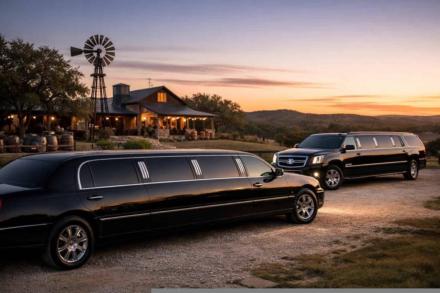 Johnson City Texas Black Limos