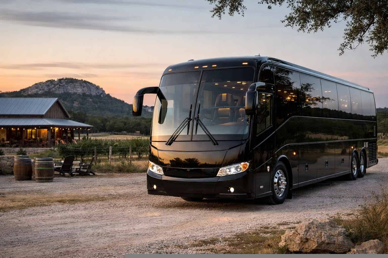 Johnson City TX Charter Bus Rental