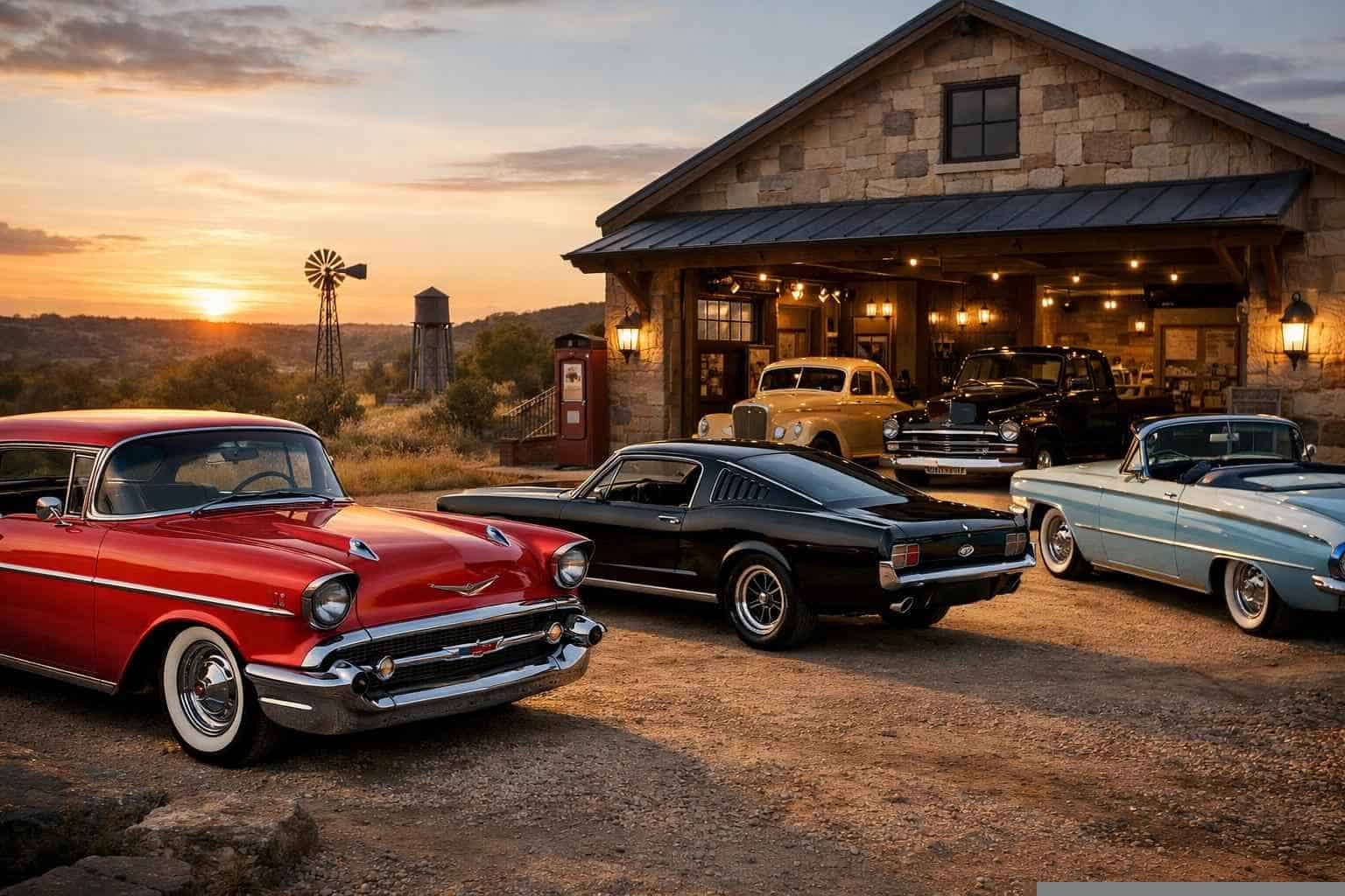 Classic Cars With Drivers In Johnson City TX