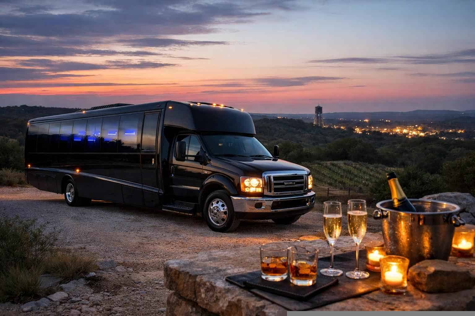 Johnson City Texas Limo Bus Service