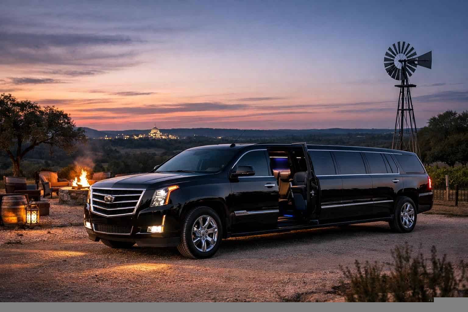 Johnson City TX SUV Limo Service Near Me