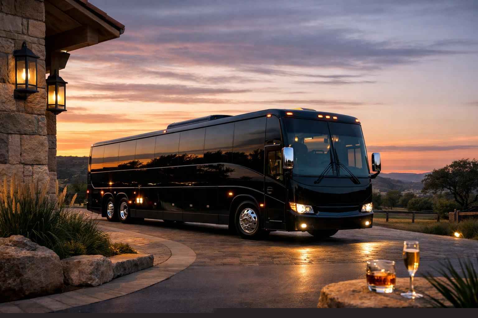 Kerrville TX Black Party Bus Service
